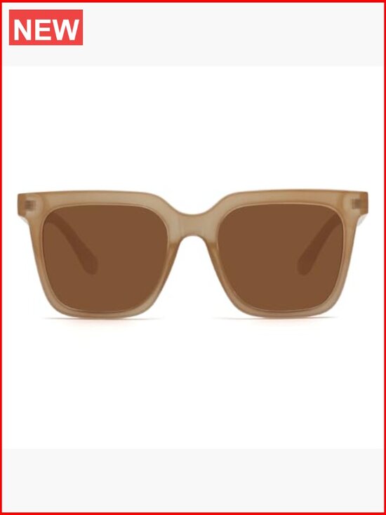 Retro Square Polarized Sunglasses UV400 Protection for Women Men main image 6